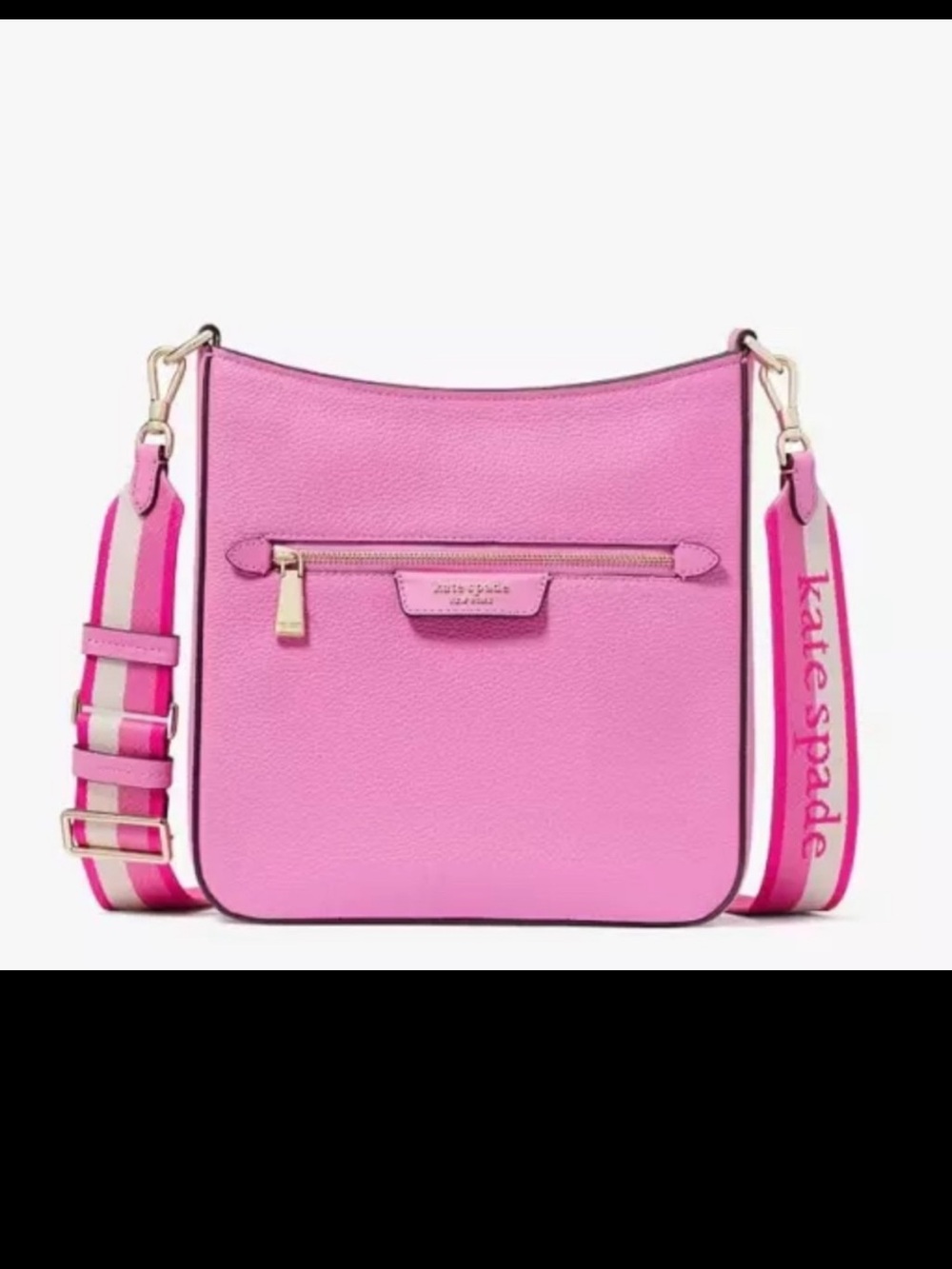 Kate Spade Hudson Crossbody Color Blocked Bundle Pebbled Leather